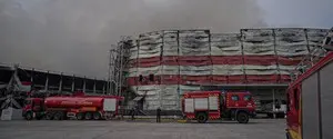 Пожар на складе под Киевом тушили более суток. Предприниматели сообщают о значительных убытках