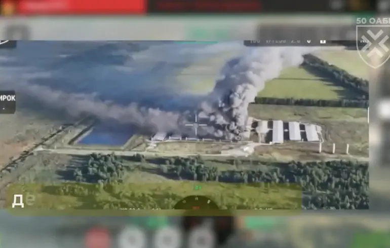 Бійці 50-ї ОАБр знищили російські запаси пального кількома пострілами "Богданою"