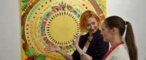 В Киеве открылась выставка «Диалог в цвете», посвященная культурному разнообразию Запорожской области