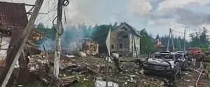 В Киевской области в результате ракетного удара погибли шесть человек, десятки — пострадали — Зеленский