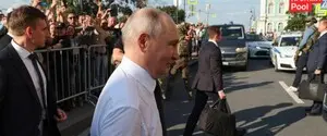 Путин вновь начал демонстративно «выходить к народу». Последнее «общение» длилось 40 секунд