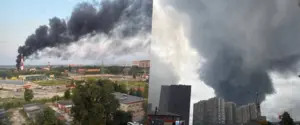 Сотни дронов атаковали Московскую область: в Чехове горят два завода