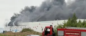 В Рязани под удар дронов попал склад Wildberries: вспыхнул пожар