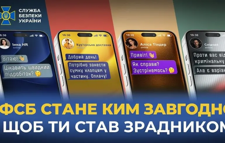 Пропонують сфотографувати об'єкт чи перенести пакет: СБУ закликає громадян не піддаватися на легкі гроші від росіян