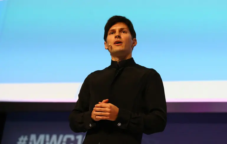 Засновник Telegram Павєл Дуров.