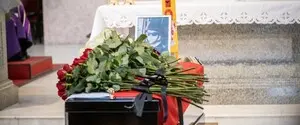 У Києві попрощалися з польським волонтером, який загинув через російський удар по Харкову