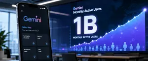 Google сообщил, что число ежемесячных пользователей приложения Gemini превышает миллиард