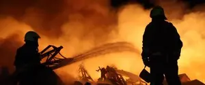 У Броварському районі під Києвом після атаки БпЛА горить склад