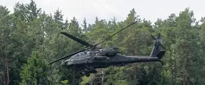 В Техасе разбился военный вертолёт Apache: после падения начался масштабный пожар