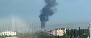 В Башкортостане беспилотники атаковали один из крупнейших НПЗ России: вспыхнул пожар