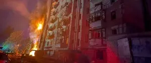 Попадание в многоэтажный дом в Краматорске: один человек погиб, 15 получили ранения
