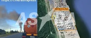 В Усть-Луге под атаку, вероятно, попал производственный комплекс газовой компании «Новатэк»
