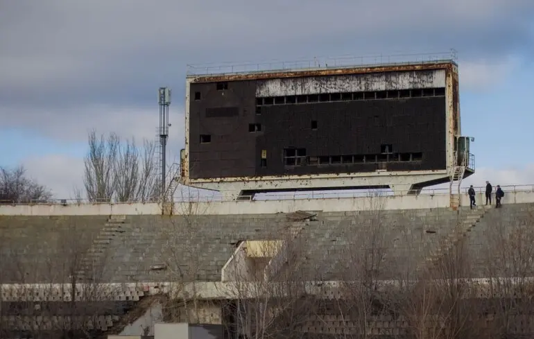 Опубліковано нові кадри легендарного стадіону 