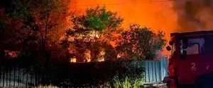 Реактивные дроны атаковали один из районов Харькова: восемь пострадавших