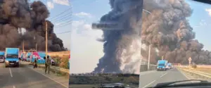 У Дагестані спалахнув найбільший на Кавказі склад Ozon на 130 тисяч 