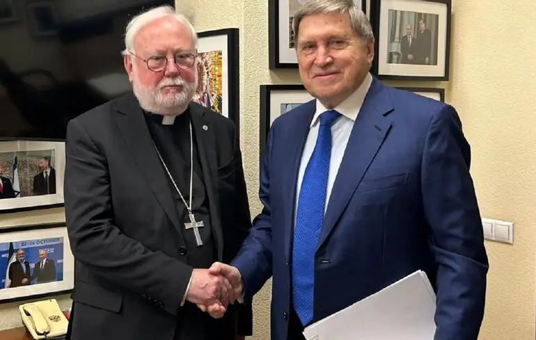 Представник Ватикану зустрівся з помічником Путіна в Москві