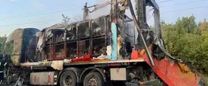 РФ атаковала дроном грузовик почтовой службы в Харьковской области: водитель получил ранение