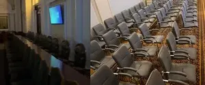 Крісла в коридорах і голосування через застосунок: що придумали в Раді для роботи під час тривог
