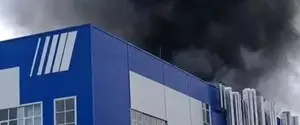 В Перми в районе оборонного завода «Протон-ПМ», производящего ракетные двигатели, вспыхнул пожар