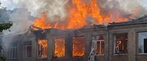 Прямо під час занять: росіяни вдарили «шахедом» по університету в центрі Києва