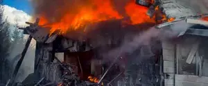 В Киевской области повреждены склад, административное здание и магазин: фото последствий российской атаки