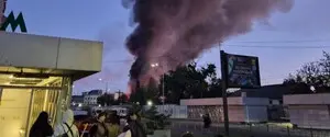 Взрывом сорвало буквы: российская атака повредила станцию ​​метро «Тараса Шевченко» в Киеве