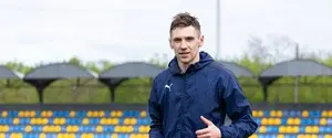Мобилизированный футболист Гармаш посетил матч 