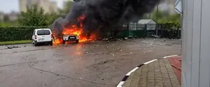 Российские БПЛА атаковали АЗС в Житомирской области: в Звягеле погибли два человека