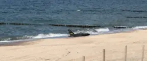 В Польше у побережья Балтийского моря обнаружили дрон: военные назвали его происхождение