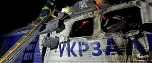 Россияне попали в тепловоз в Волынской области
