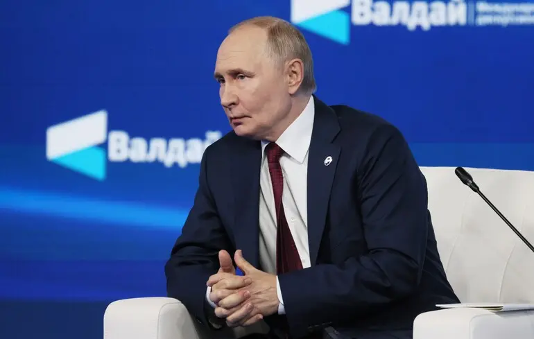 Путін переніс засідання Валдайського клубу з Сочі до Підмосков'я через загрозу українських дронів — FT