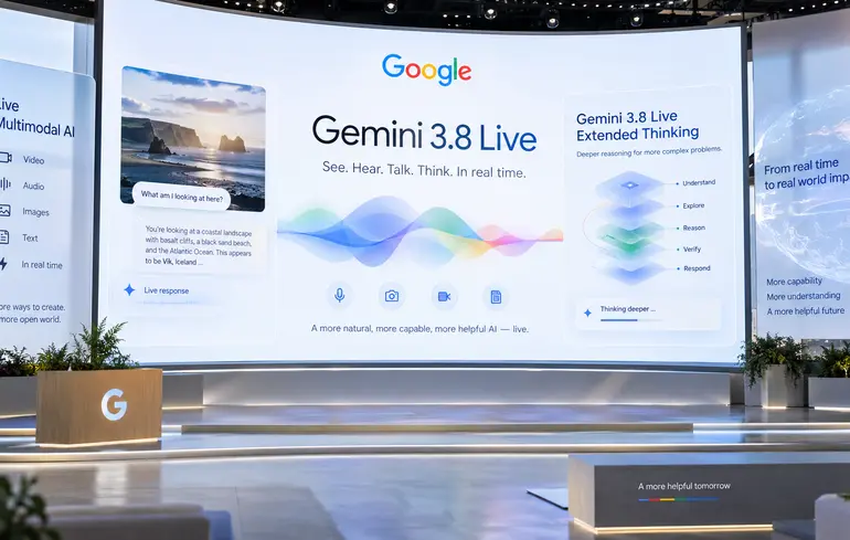Google представила Gemini 3.8 Live і Gemini 3.8 Live Extended Thinking