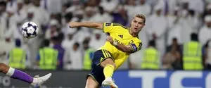 Криштиану Роналду отметился грубым поступком в матче азиатской Лиги чемпионов