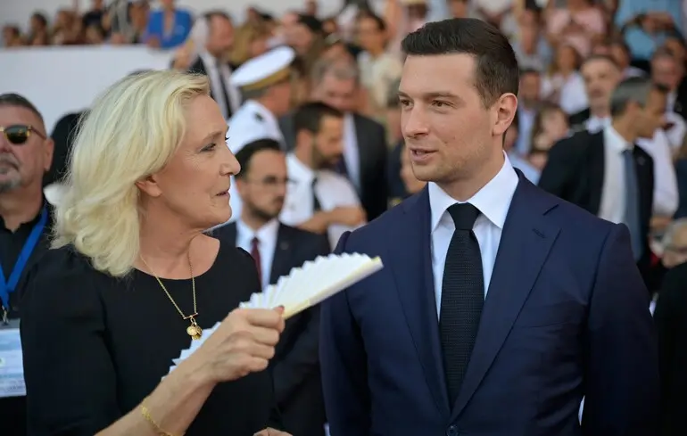 Ле Пен і Барделла виступили з різкою критикою Росії та висловилися про допомогу Україні