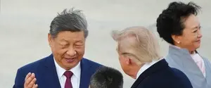 Си Цзиньпин прибыл в США: Трамп лично встретил его у самолета