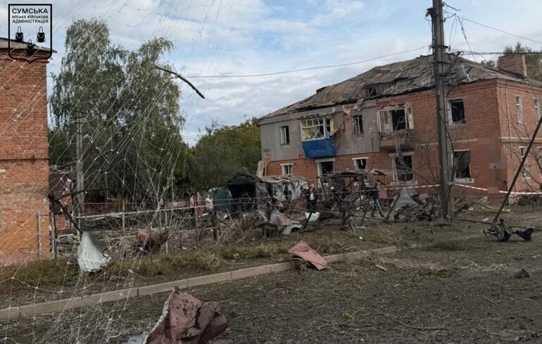 Росіяни знову скинули авіабомби на Суми: є поранені