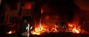 В результате ночной атаки на Харьков один человек погиб, шестеро пострадали: фото последствий