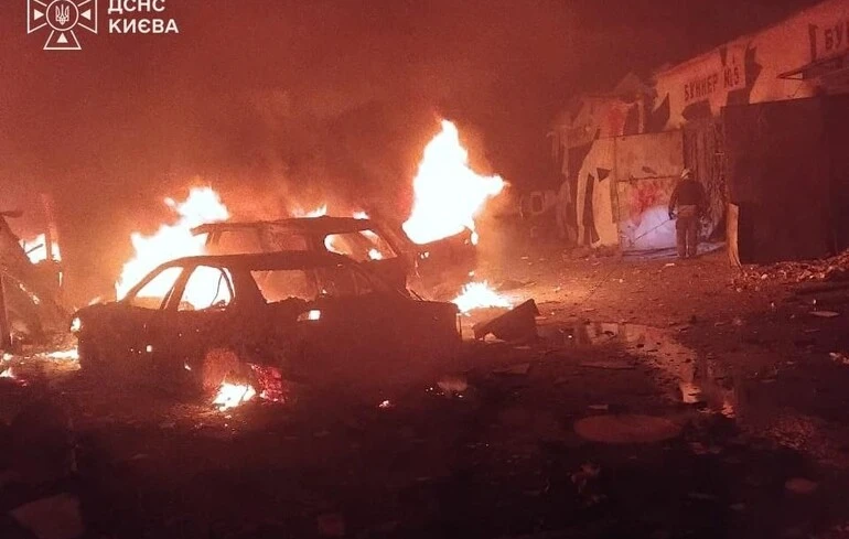 Russia attacks Ukraine with missiles and drones, Kyiv reports explosions