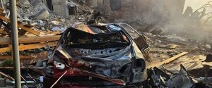 Авиабомбы попали в жилой дом и СТО в Харькове: есть погибшая и раненые