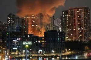 Кличко: дрон влучив у 25-поверхівку в Дарницькому районі