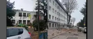 Російський дрон вдарив по навчальному закладу в центрі Рівного