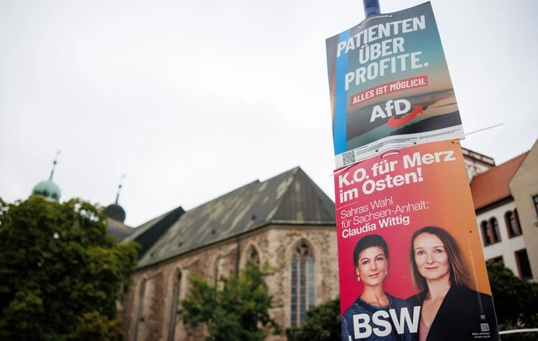 У Німеччині праві AfD та ліві BSW підтримали заклик припинити військову допомогу Україні