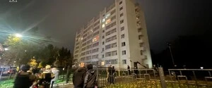 Удар по Киеву: повреждены станция метро «Лесная» и общежитие, есть пострадавшие