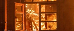 В Харькове в результате удара пятеро пострадавших: горели дома, гаражи и производственное здание