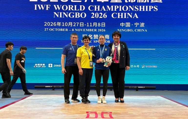Україна завоювала першу медаль на чемпіонаті світу-2026 з важкої атлетики