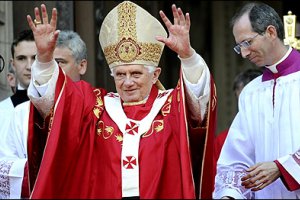 Папа Бенедикт XVI встретился с первыми лицами Великобритании