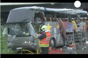 В Германии попал в аварию польский автобус с туристами