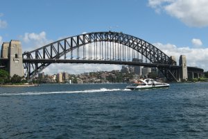 В Австралії Харбор-Брідж перетворили на галявину