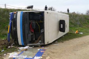 В Крыму в ДТП пострадали 19 человек