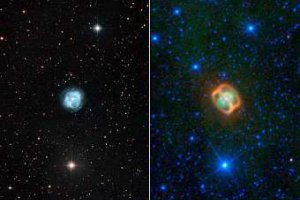 Космический Crystal Ball оказался окруженным пылевыми кольцами